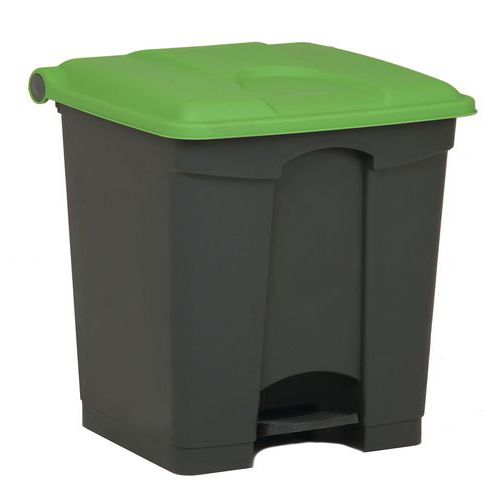 Odpadkové nášľapné koše Manutan Expert, 30 l