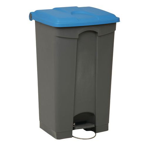 Odpadkové nášľapné koše Manutan Expert, 90 l