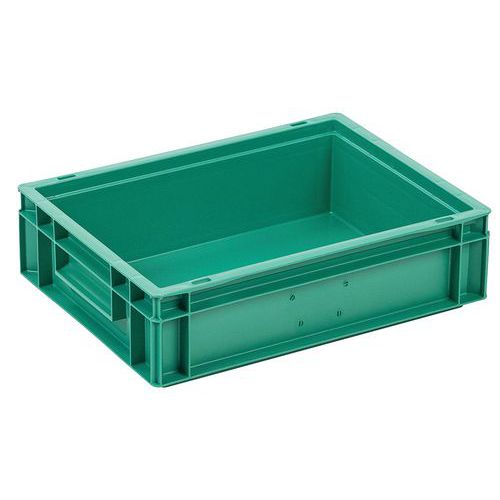 Plastové Euro prepravky Manutan Expert, zelená, 4 - 60 l
