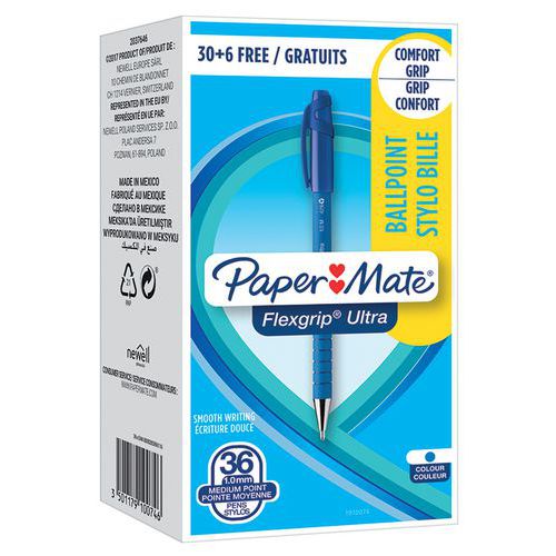 Guľôčkové perá Paper Mate, 1,0 mm Guľôčkové perá Paper Mate, 1,0 mm