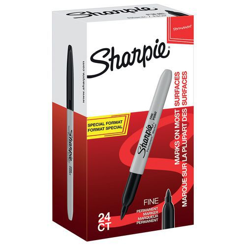 Permanentné popisovače Sharpie, 24 ks