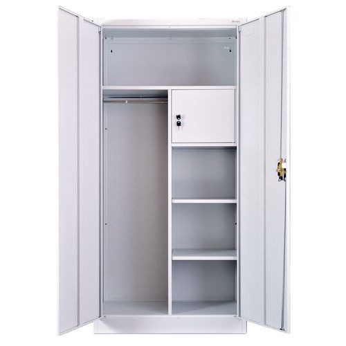 Kovová údržbová skriňa Manutan Expert, 180 x 90 x 45 cm