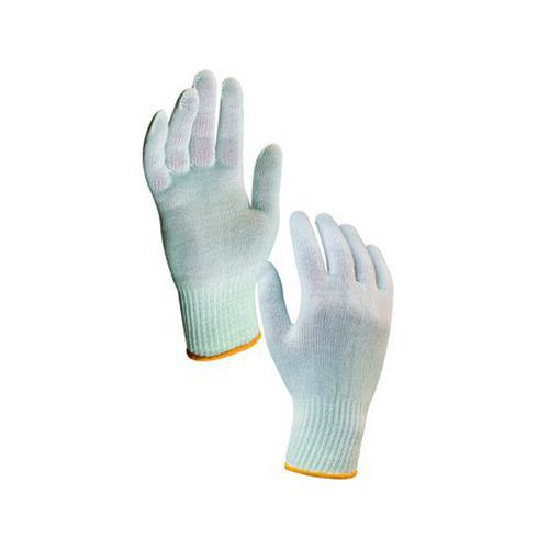 Textilné rukavice KASA, biele
