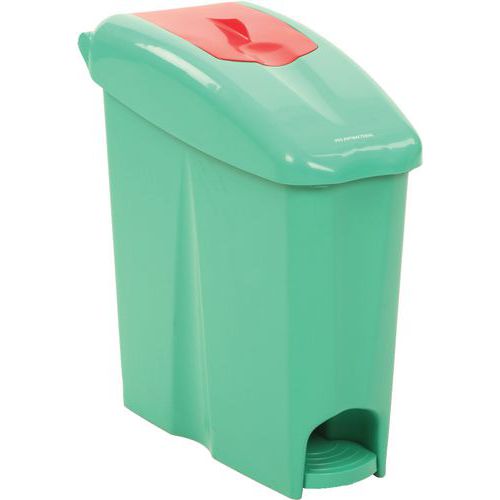 Pedálový odpadkový kôš na hygienické potreby Binny17P – Vepabins