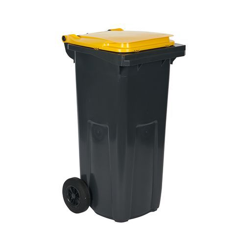 Plastové vonkajšie odpadové nádoby na triedený odpad, objem 120 l