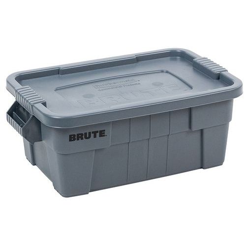 Plastové odolné úložné boxy Brute s vekom