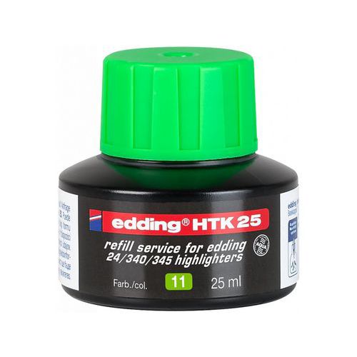 Náhradné atramenty pre zvýrazňovače edding HTK 25