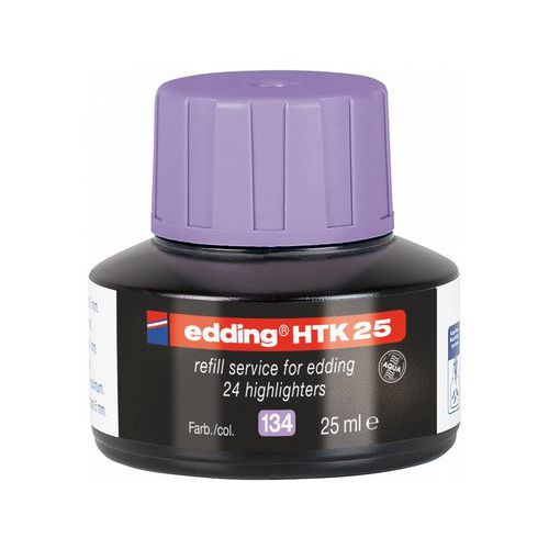 Náhradné atramenty pre zvýrazňovače edding HTK 25