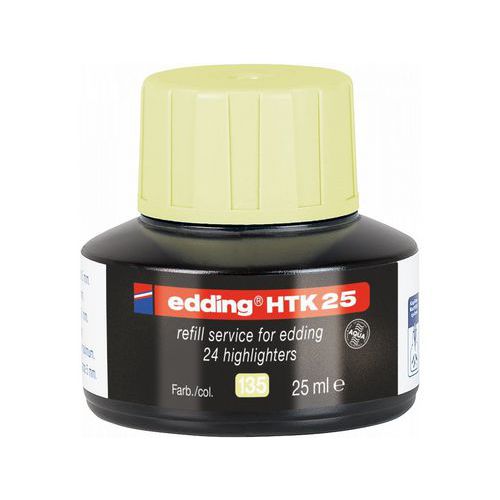 Náhradné atramenty pre zvýrazňovače edding HTK 25