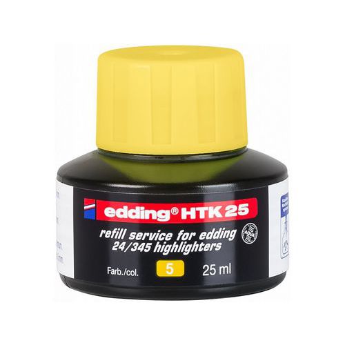Náhradné atramenty pre zvýrazňovače edding HTK 25
