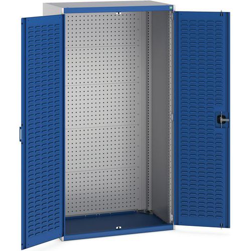 Dielenské skrine s perfo panelmi pre držiaky na náradie/boxy