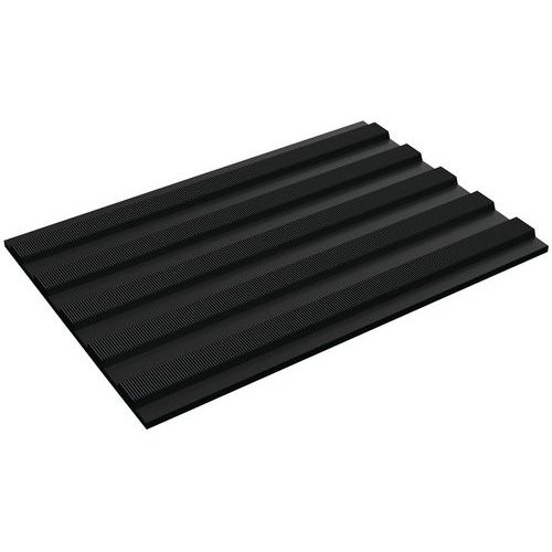 Vrúbkované izolačné PVC rohože Flexi Tred, v rolke