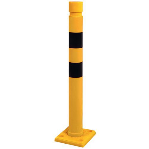 Plastový vymedzovací stĺpik, 75 cm, čierna/žltá