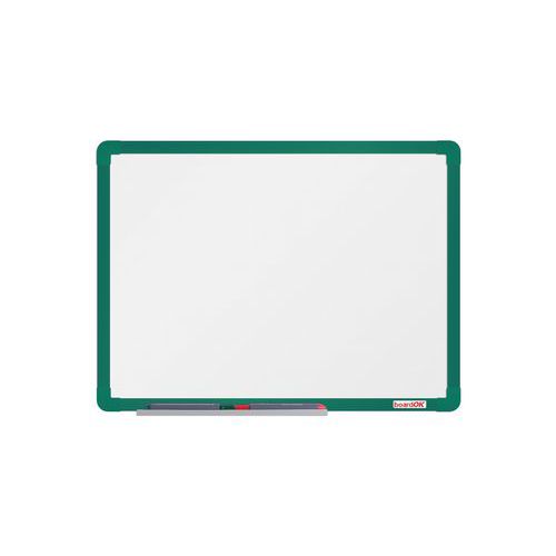 Biele magnetické tabule boardOK, 60 x 45 cm