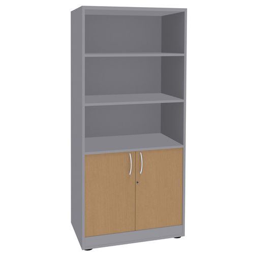 Vysoké skrine Simmob Quatuor, 180 x 80 x 47 cm, s nikou a dvierkami