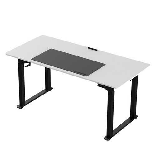 Výškovo nastaviteľné pracovné stoly Ultradesk Uplift, 160 x 75 cm, s XXL podložkou pod myš
