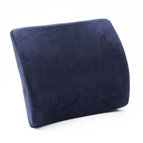 Bedrová ergonomická opierka, čierna