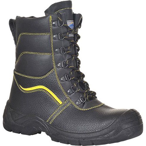 Topánky s kožušinou Steelite Protector S3 CI, čierna