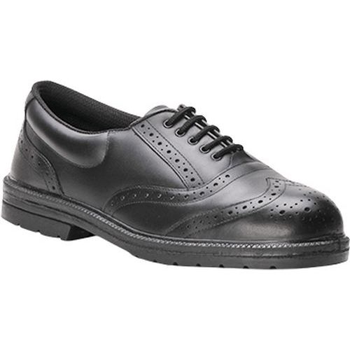 Poltopánky Steelite Executive Brogue S1P, čierna