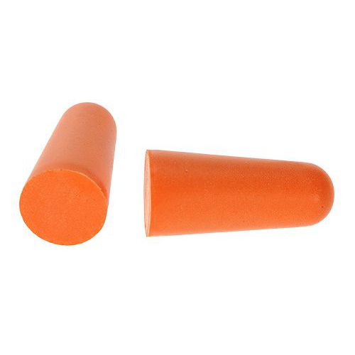 Ušné zátky PU (200 párov), oranžová