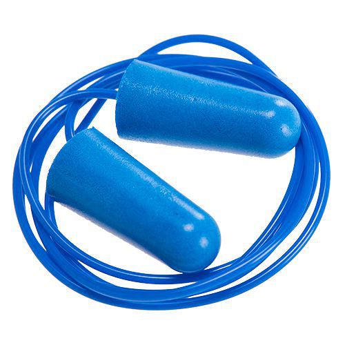 Ušné penové zátky Food Detectable PU (200p), modrá