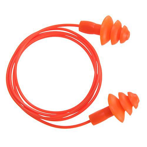 Opätovne použiteľné ušné konektory TPR (50párov), oranžová