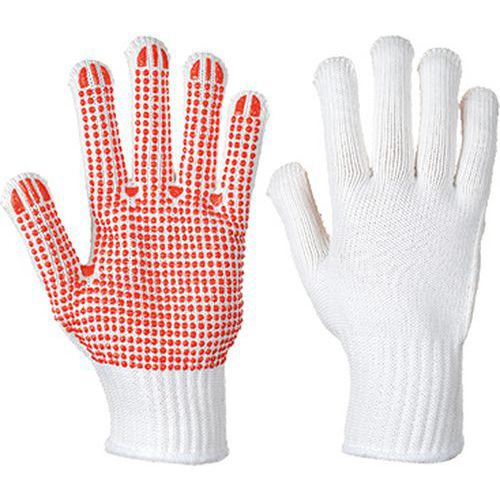 Rukavice Polka Dot Heavyweight, červená/biela