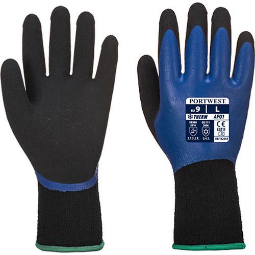 Thermo Pro Glove, čierna/modrá