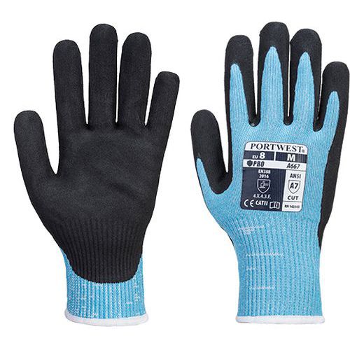 Claymore AHR Cut rukavice, čierna/modrá