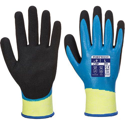 Aqua Cut Pro rukavice, čierna/modrá