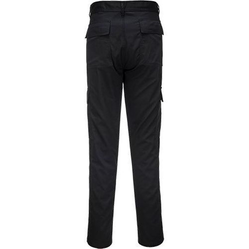 Slim Fit Combat nohavice, čierna