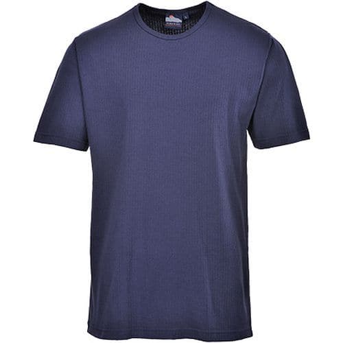 Tričko s krátkym rukávom Thermal, modrá