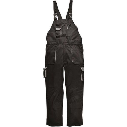 Zateplené nohavice na traky Portwest Texo Contrast, čierna