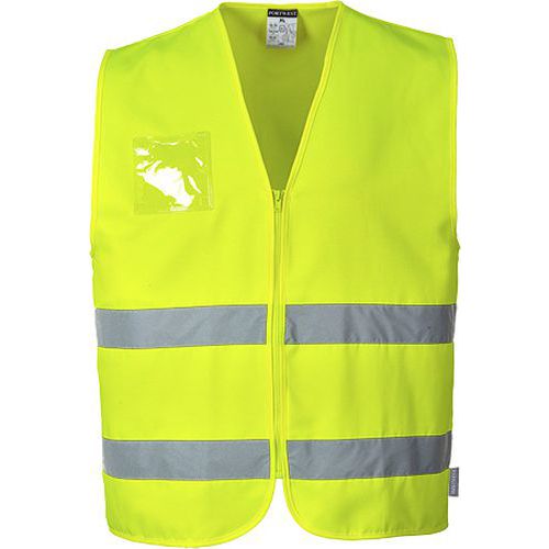 Reflexná vesta Hi-Vis Polybavlna, žltá Reflexná vesta Hi-Vis Polybavlna, žltá