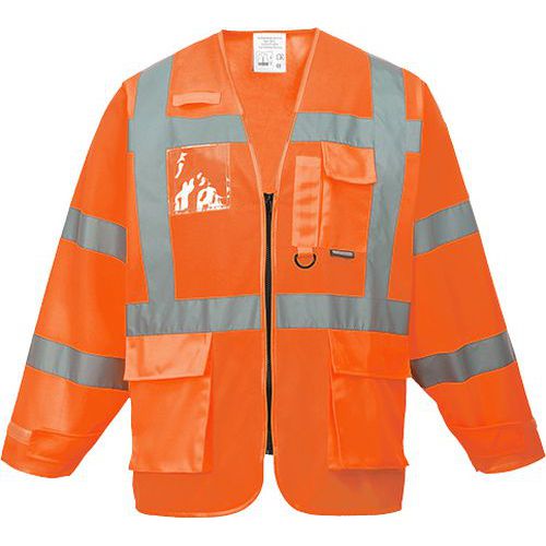 Reflexná blúza Hi-Vis Executive, oranžová