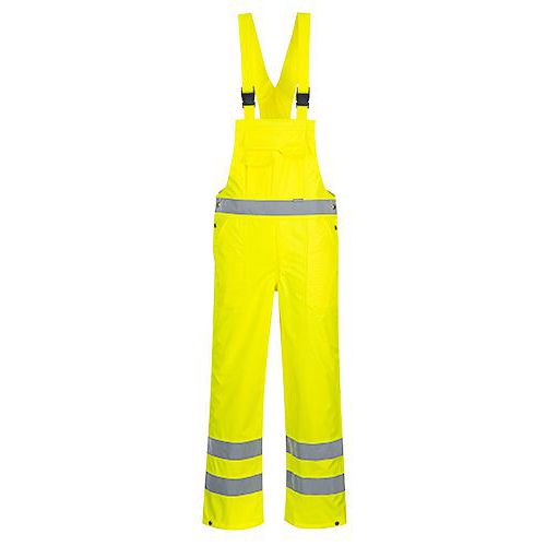 Hi-Vis nohavice na traky, žltá
