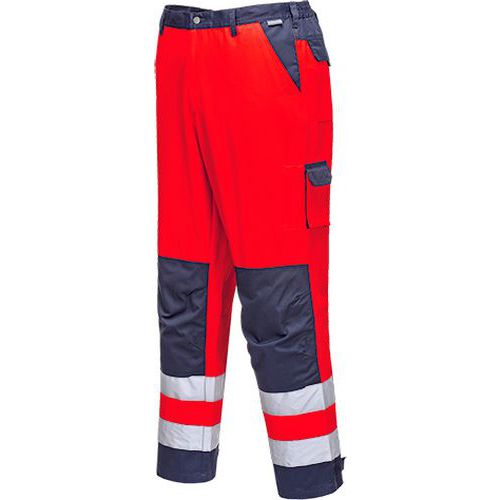 Nohavice Lyon Hi-Vis, červená