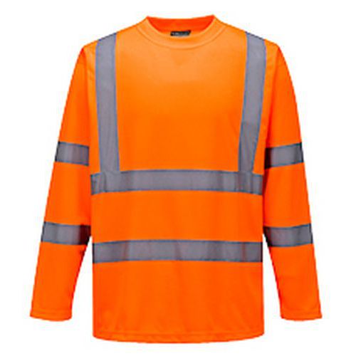 Reflexné Tričko s dlhým rukávom, oranžová