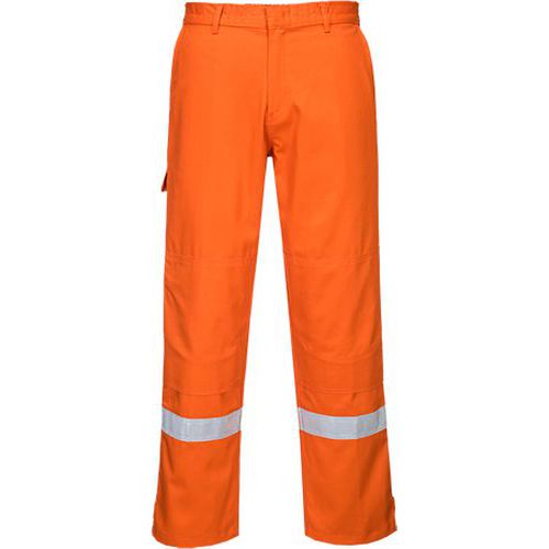 Nehorľavé nohavice Bizflame Plus, oranžová