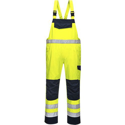 Hi Vis MODAFLAME nohavice na traky, modrá/žltá Hi Vis MODAFLAME nohavice na traky, modrá/žltá