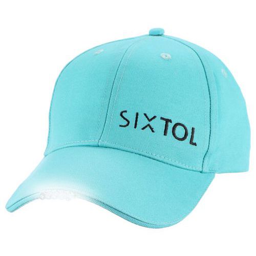 Šiltovky s LED svetlom B-CAP 25lm, nabíjací, USB, univerzálna veľkosť, SIXTOL