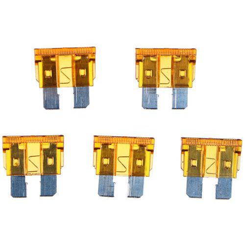 Súprava nožových automobilových poistiek MECHANIC FUSE SET, 100ks SIXTOL