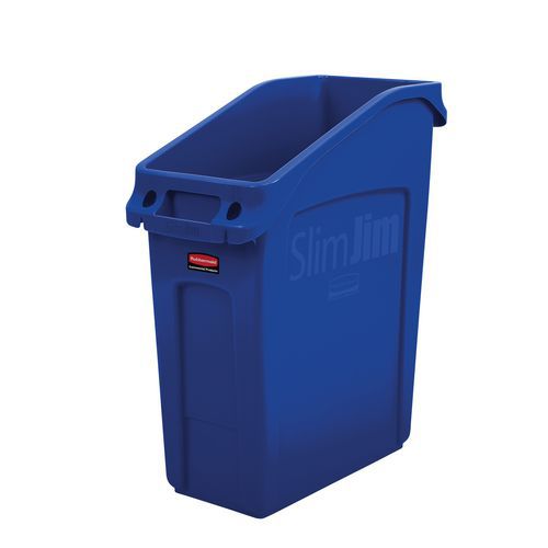 Plastové odpadkové koše Rubbermaid Slim Jim Under Counter na triedený odpad, objem 49 l