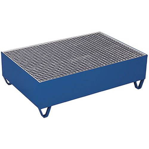 Oceľové záchytné vane s roštom, pre 2 sudy, 120 x 80 x 36 cm Oceľové záchytné vane s roštom, pre 2 sudy, 120 x 80 x 36 cm