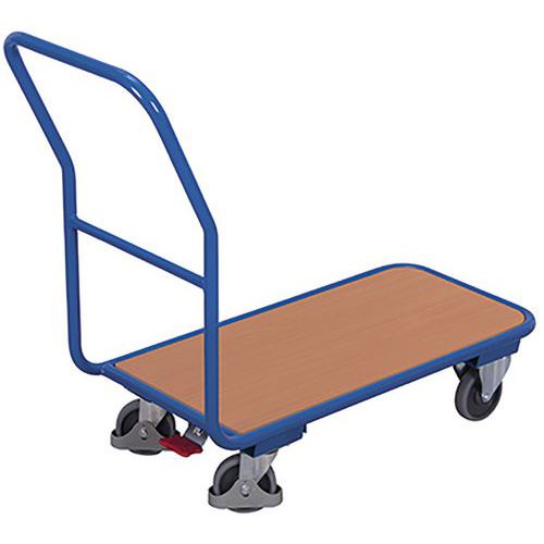 Plošinové vozíky s madlom, do 200 kg