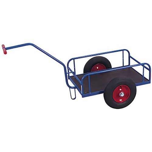 Dvojkolesové vozíky s ťažným madlom, do 200 - 400 kg, nafukovacie kolesá