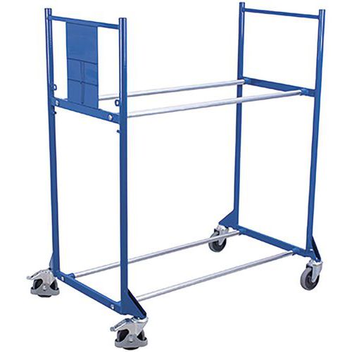 Vozíky na pneu, 2 poschodia, do 300 kg, 120,5 x 78 x 143 cm Vozíky na pneu, 2 poschodia, do 300 kg, 120,5 x 78 x 143 cm