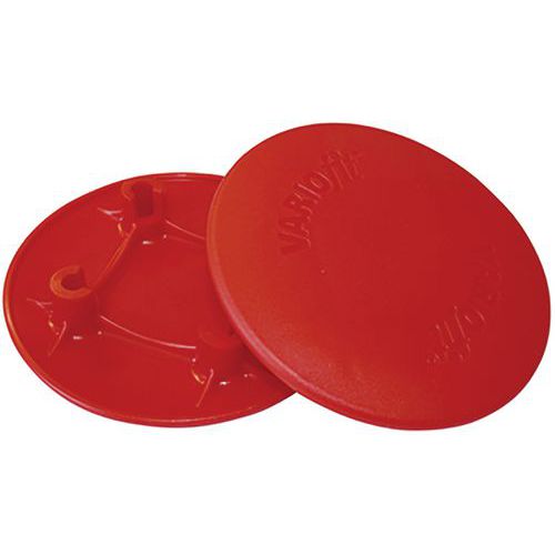 Plastové pätky, 26 cm, červené Plastové pätky, 26 cm, červené