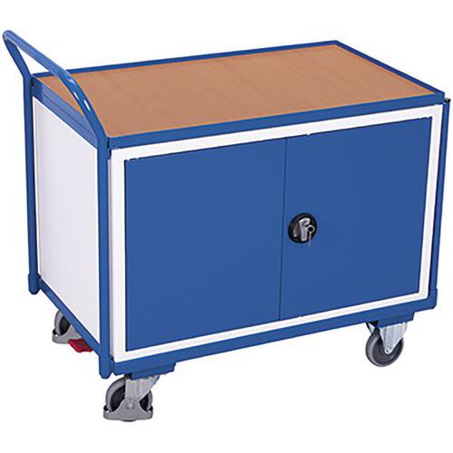 Dielenský vozík so skrinkou, do 250 kg, 112,2 x 62,5 x 101 cm
