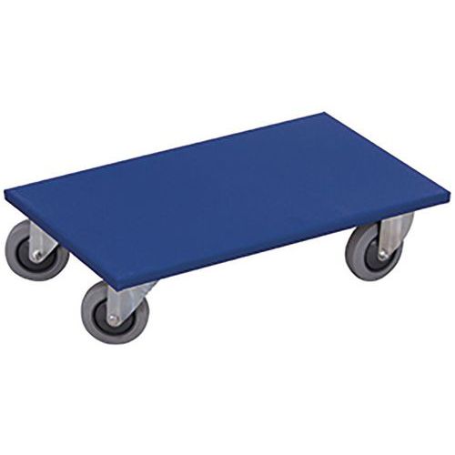 Prepravné plošiny PL06, do 350 kg, termoplastické kolesá